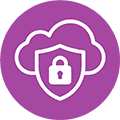 icono de seguridad de clase empresarial