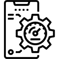 icono de reduce el tiempo dedicado a tareas rutinarias