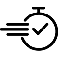 icono de implementacion facil y rapida