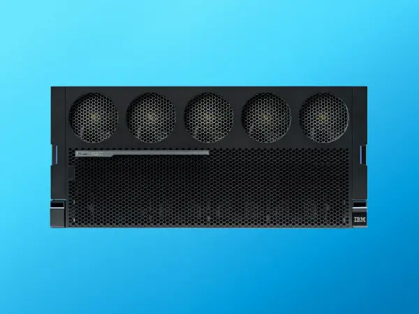 Vista frontal de IBM Power E1180